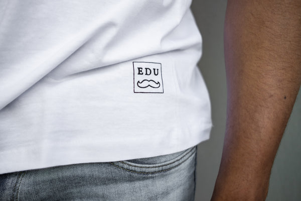 3 x EDU Shirt men white